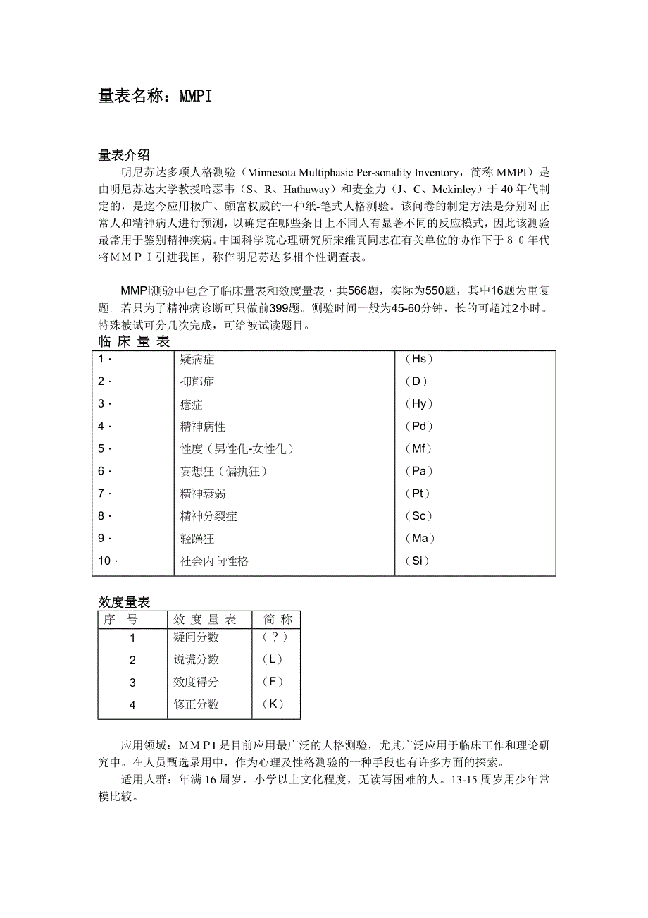 mmpi量表资料_第1页