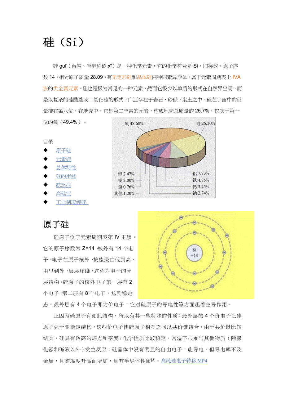 硅和二氧化硅简介_第1页