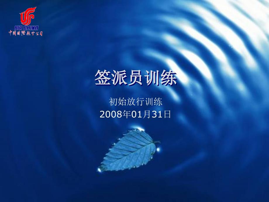 签派员训练_第1页