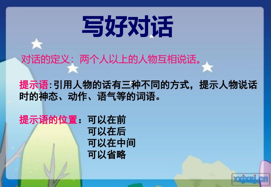 如何写好对话——提示语的巧妙运用-副本剖析_第1页
