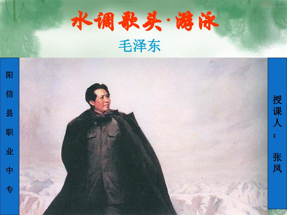 水调歌头 游泳概要_第1页