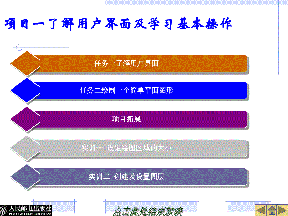 autocad2014 项目一_第1页