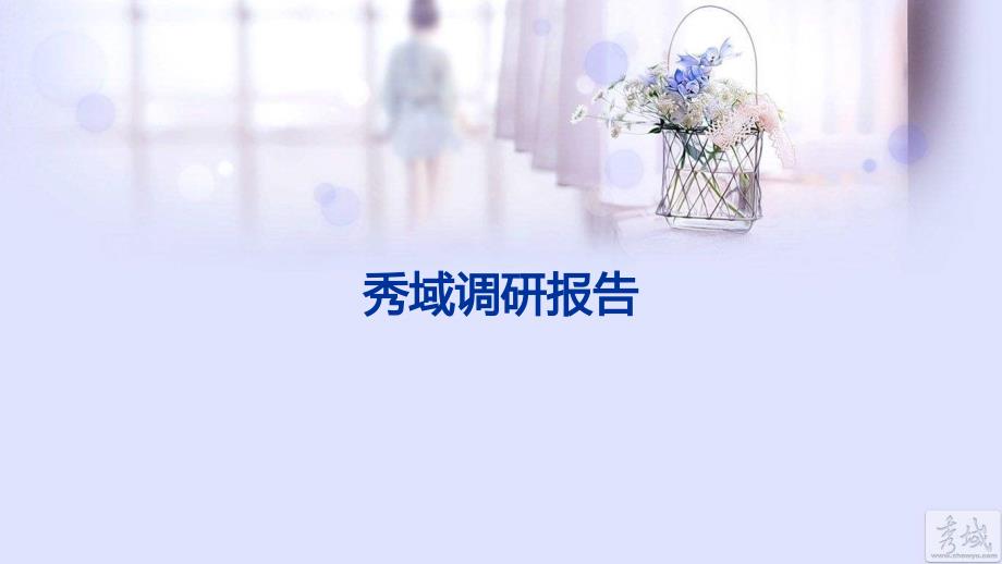 秀域调研报告（商业模式分析）_第1页