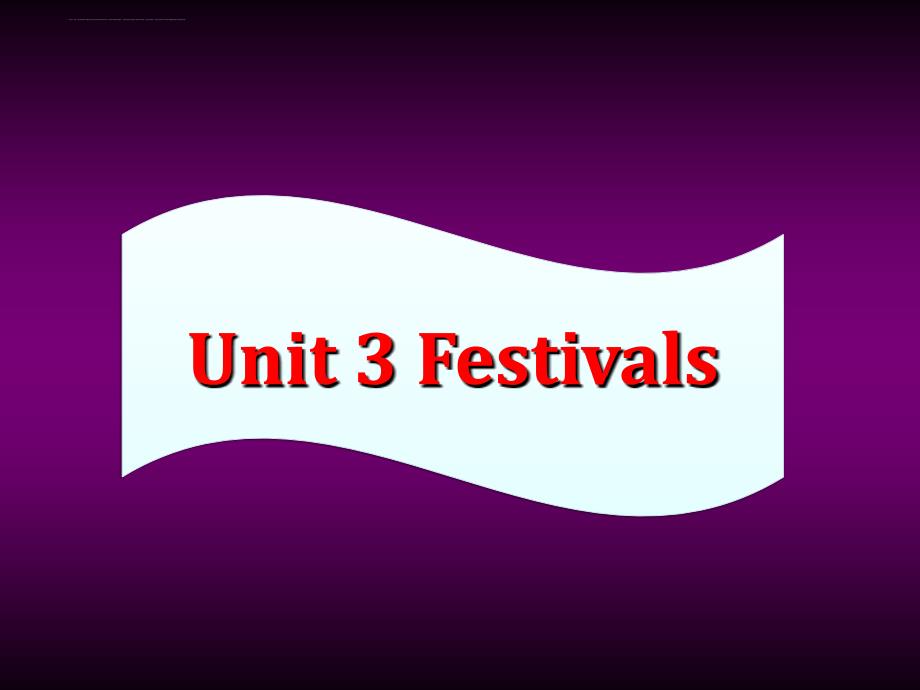 六年级上册英语课件 unit 3 festivalsjoin in 剑桥英语_第1页