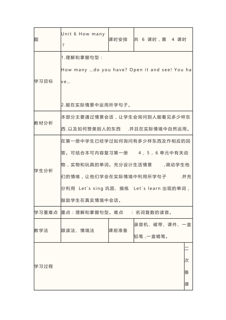 英语人教版三年级下册unit6 partb let's talk_第1页