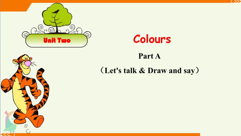 人教PEP版小学英语三年级上册《Unit2 Part A Let's talk&Draw and say》教学课件PPT_第1页