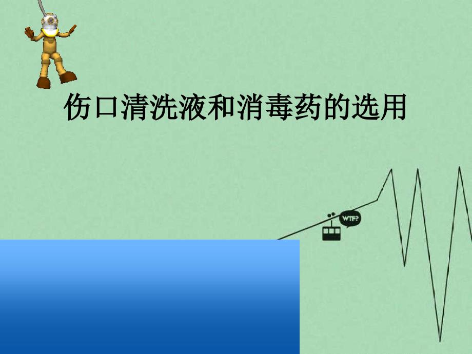 伤口清洗液以及消毒液选用讲义_第1页