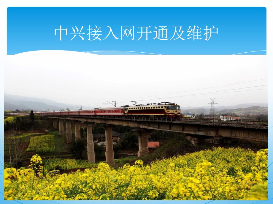 中兴接入网开通及维护概要_第1页