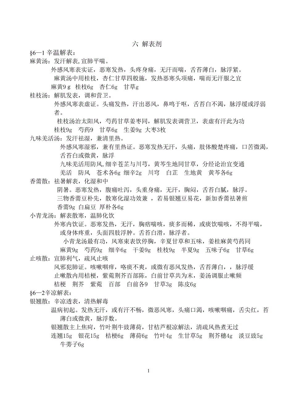 方剂汇总_第1页