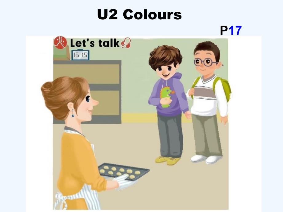 英语人教版三年级上册unit 2 partb let's talk_第1页