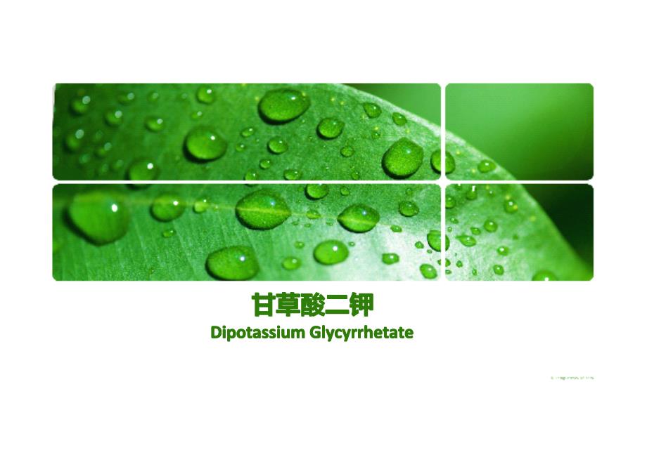 甘草酸二钾_第1页