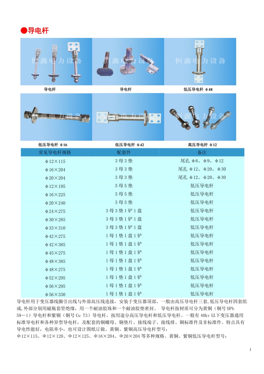 配电变压器配件常识附图_第1页