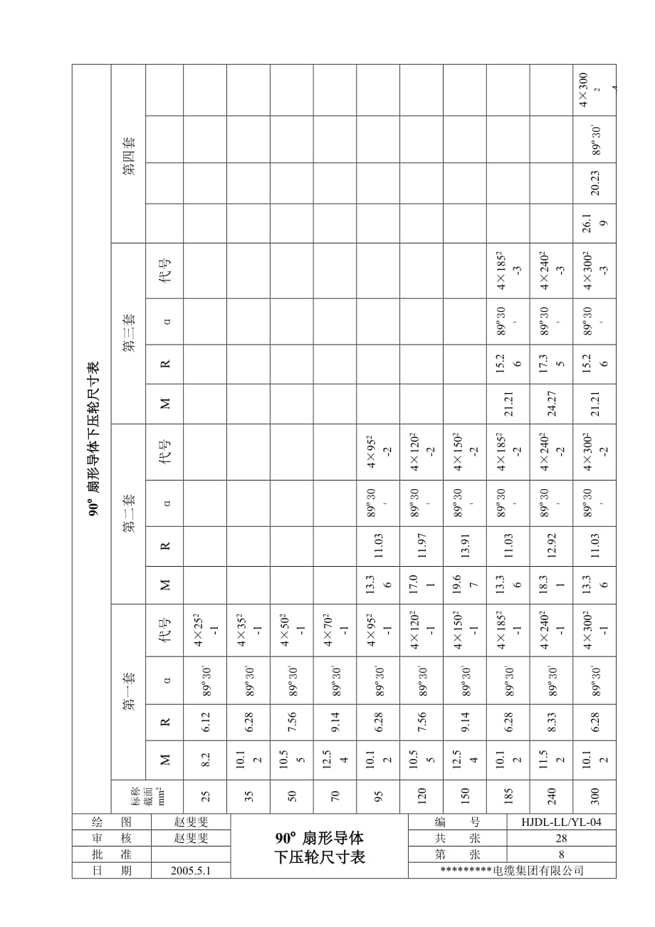 导体轧型轮图纸(8-16页)概要_第1页