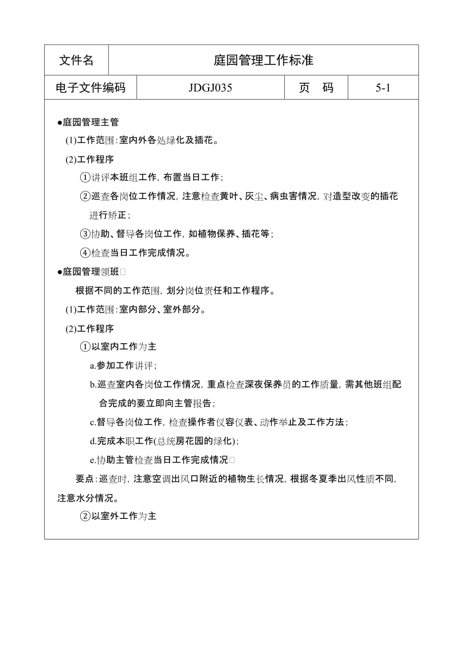 庭园管理工作标准_第1页
