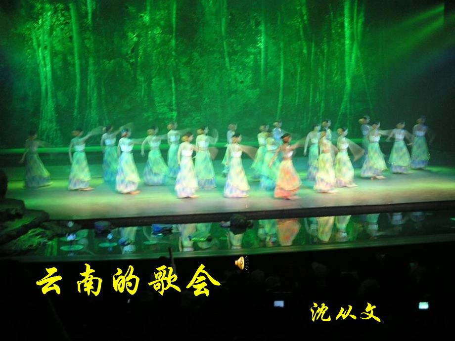 语文人教版八年级下册《云南的歌会1》_第1页