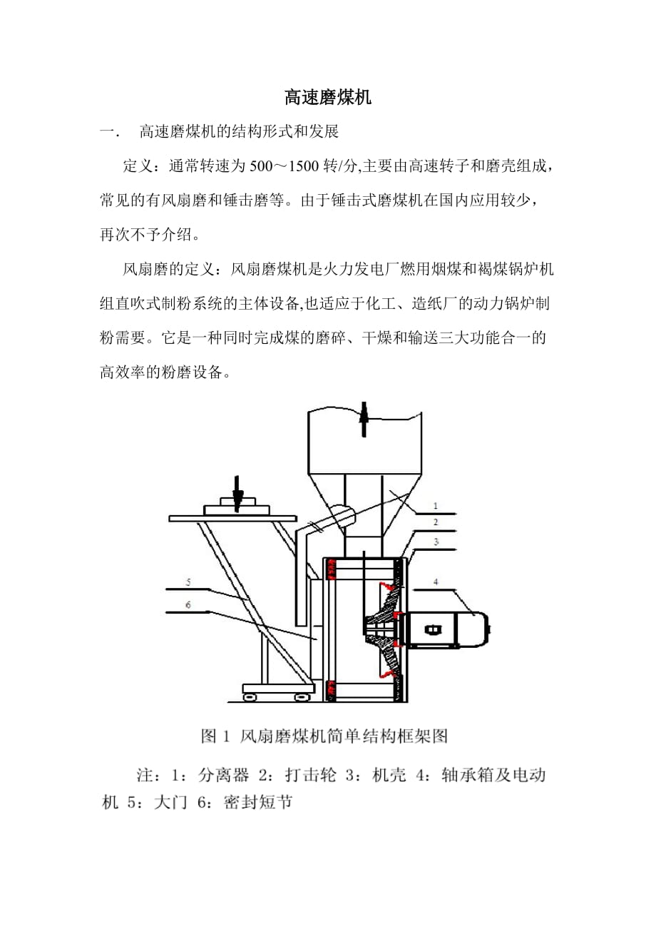 高速磨煤机_第1页