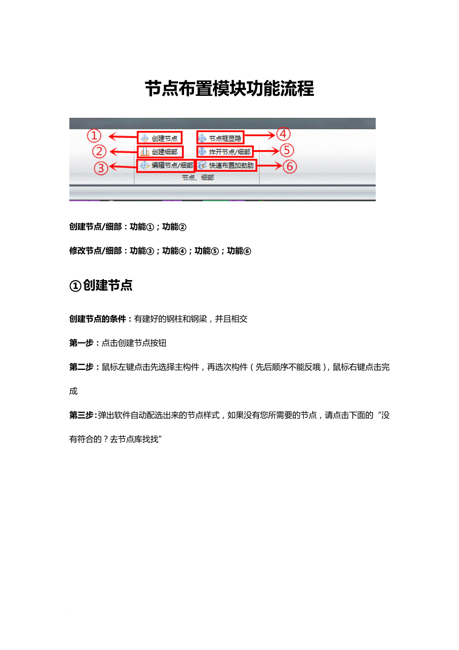 广联达三维算量-节点布置模块功能流程.doc_第1页