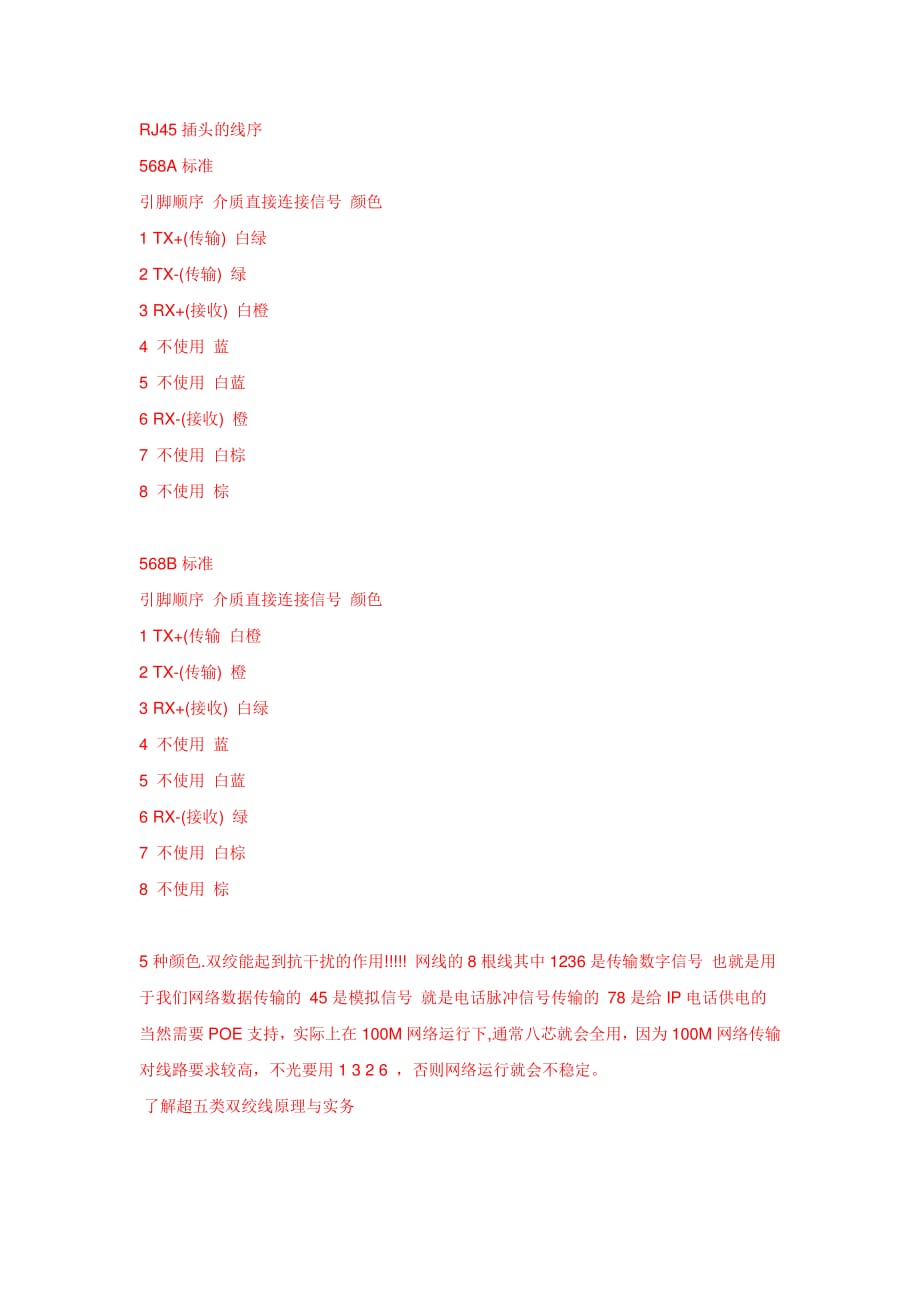 网线基础知识_第1页