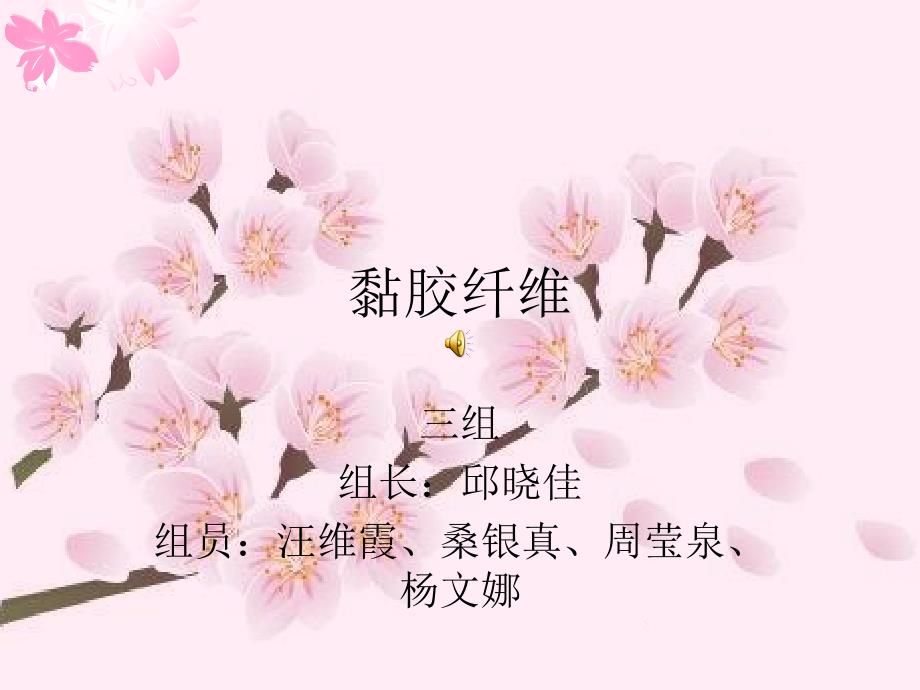 黏胶纤维第三组课件_第1页