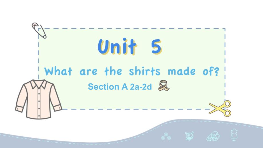 人教版九年级上册英语《Unit 5 Section A 2a-2d 》教学课件_第1页