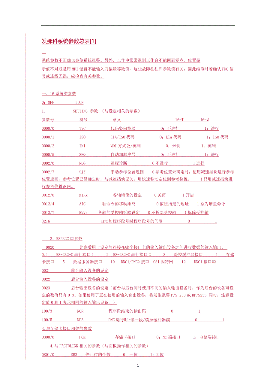 2020年整理发那科参数大全.doc_第1页