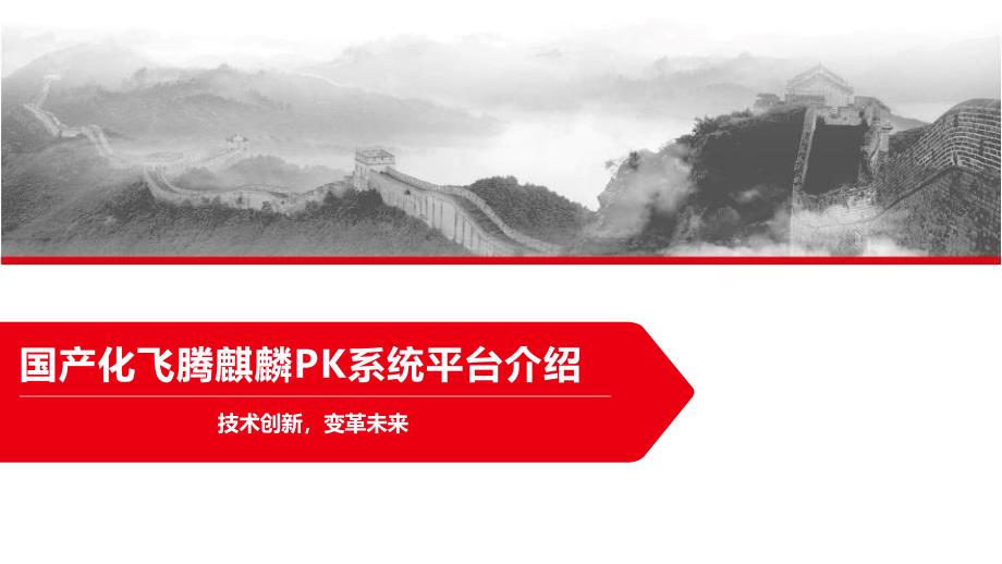 国产化飞腾麒麟系统平台介绍_第1页