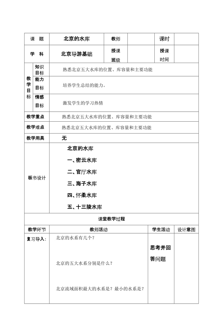 北京的水库_第1页