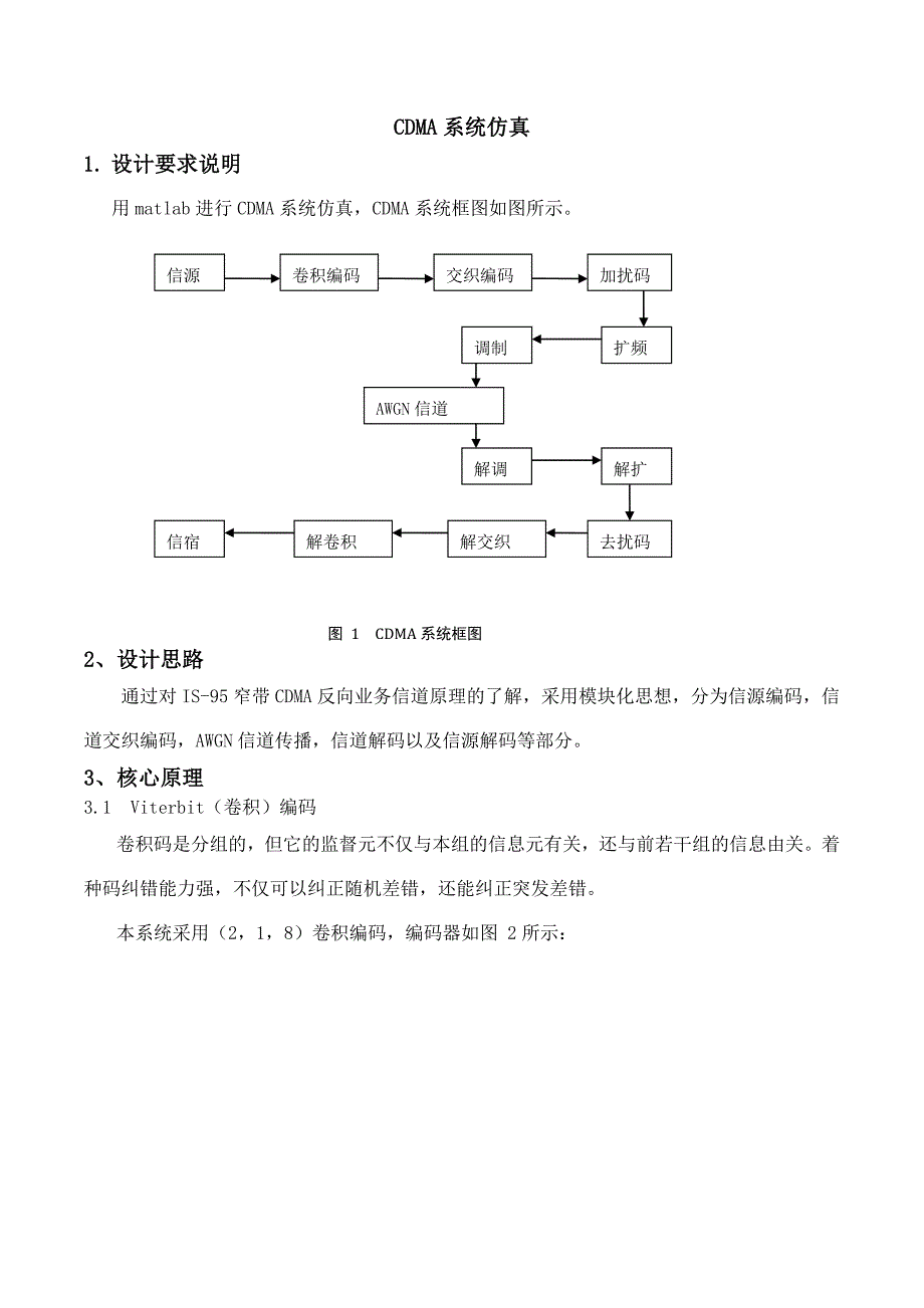 CDMA系统仿真(matlab)_第1页