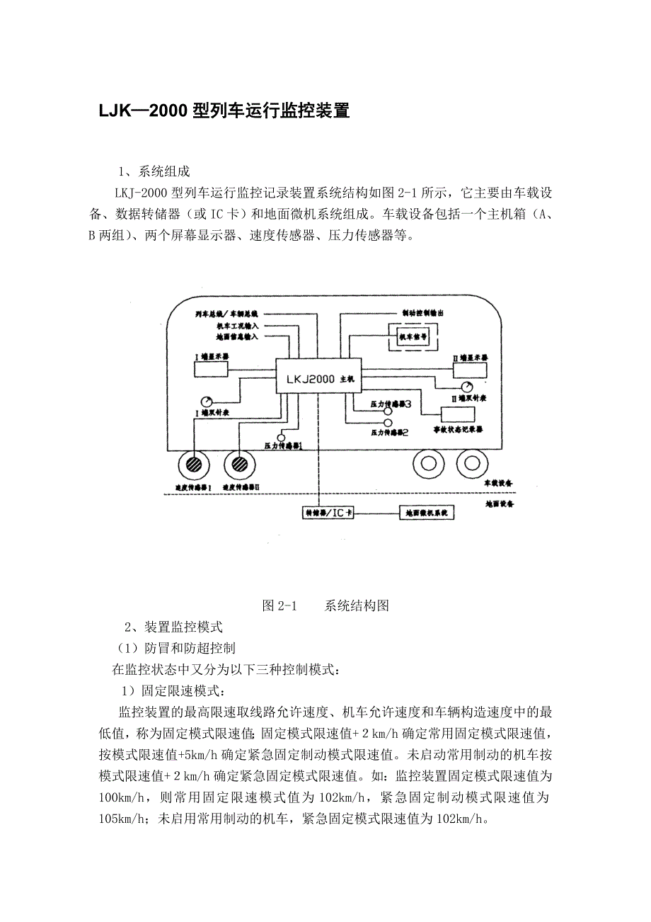 LJK—型列车运行监控装置_第1页