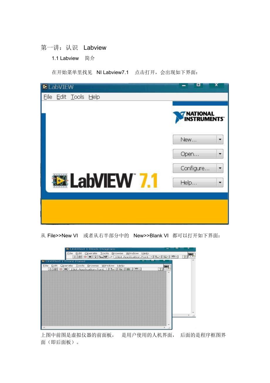 精编labview经典基础教程完整资料_第1页