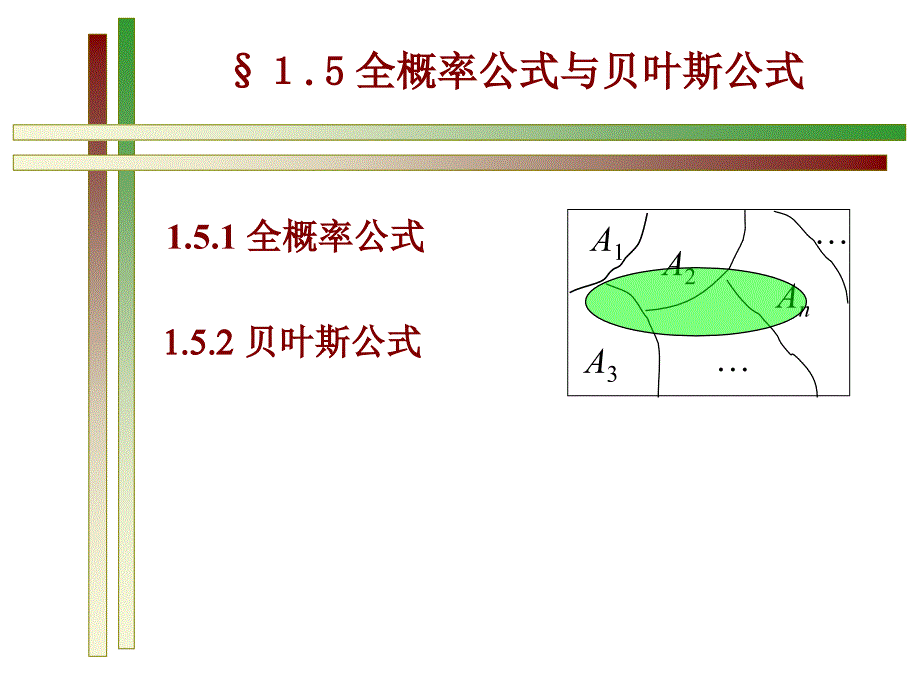 高中数学选修2-3教学课件：贝叶斯公式和全概率_第1页