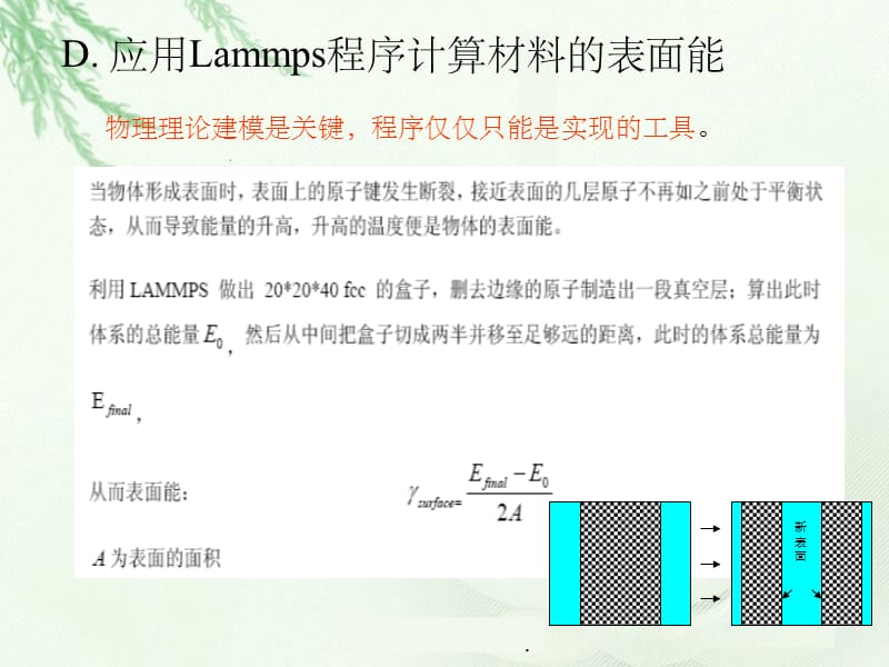 《MS表面能计算》_第1页