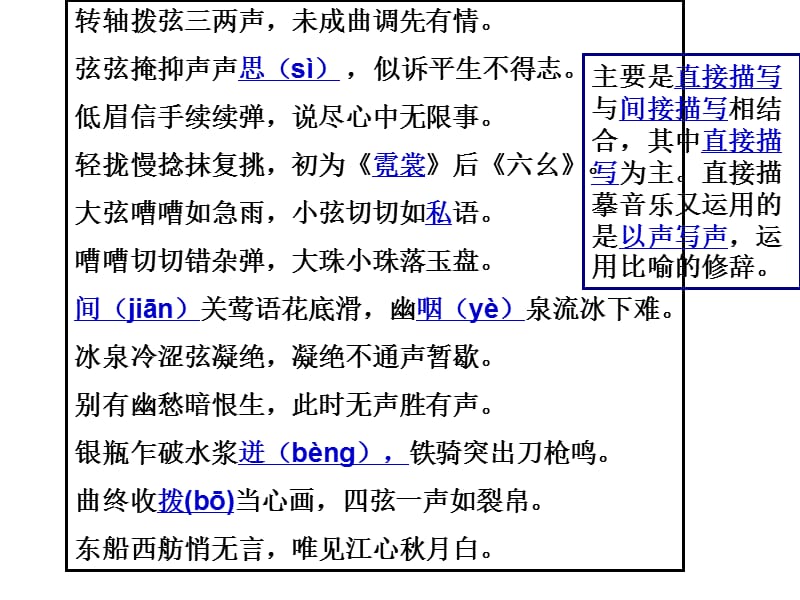 听颖师弹琴(比较阅读)幻灯片_第1页