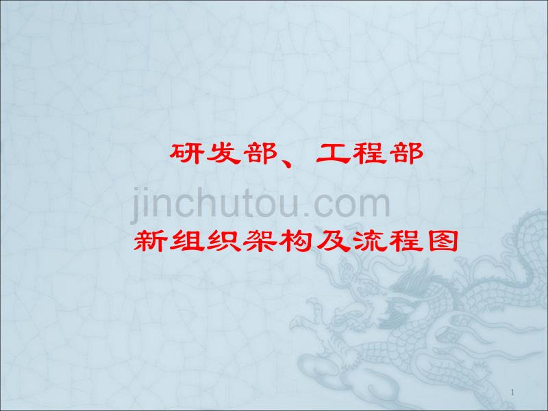 研发部组织架构及流程ppt课件.ppt_第1页
