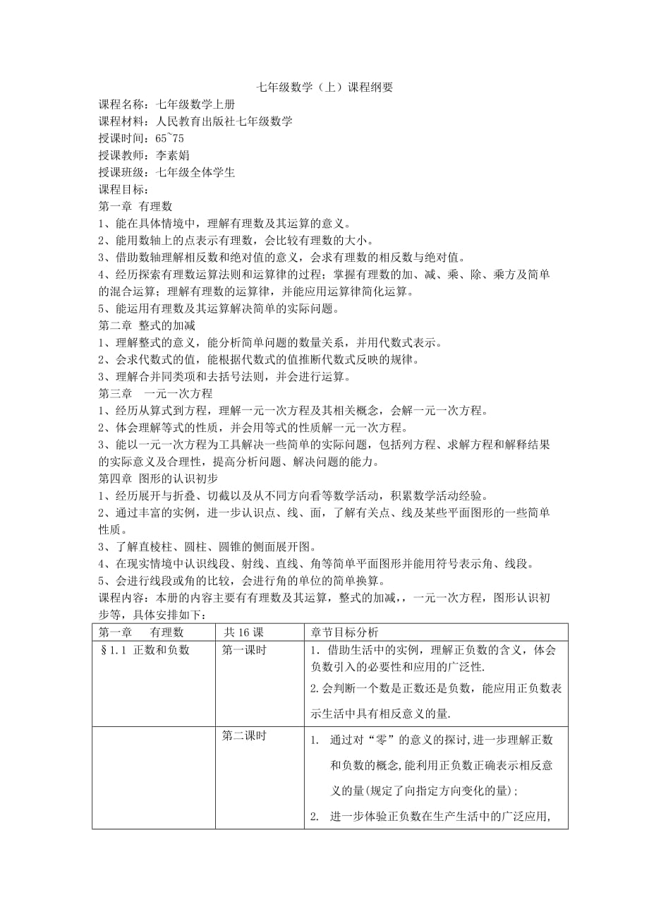七年级上数学纲要.doc_第1页