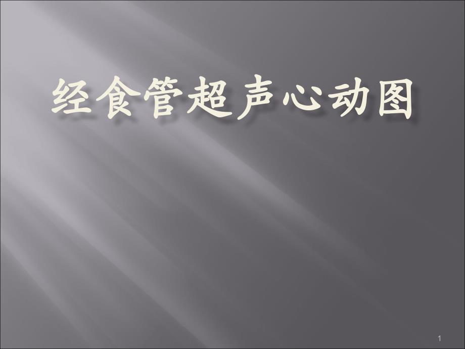 食道超声ppt课件.ppt_第1页