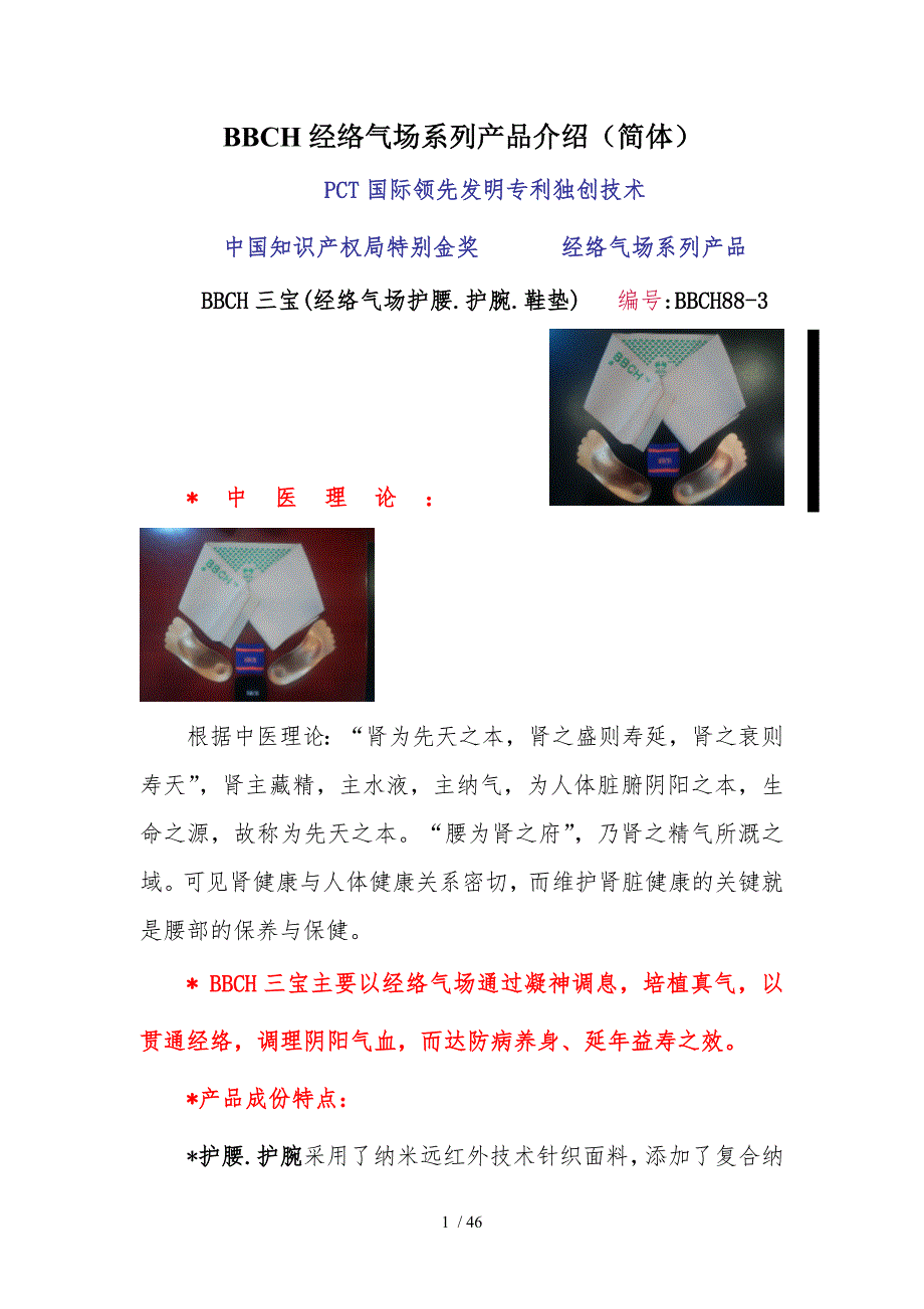 BBCH经络气场系列产品介绍_第1页