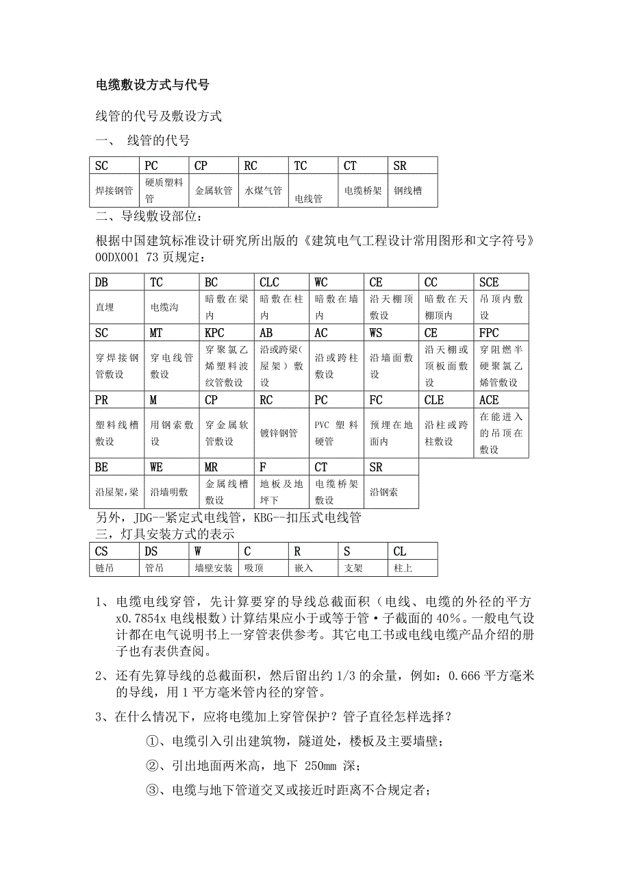 （建筑电气工程）电气符号大全电缆型号表示含义线路敷设字母标示_第1页