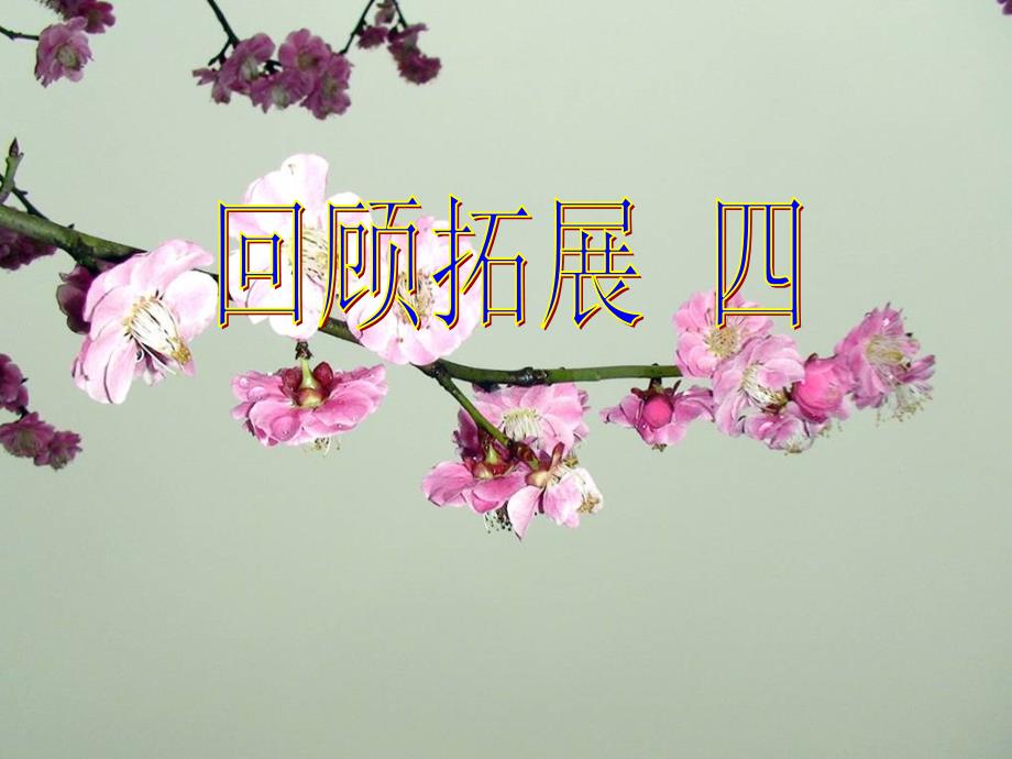 定稿人教版五年级（上册）语文四单元拓展与回顾_第1页