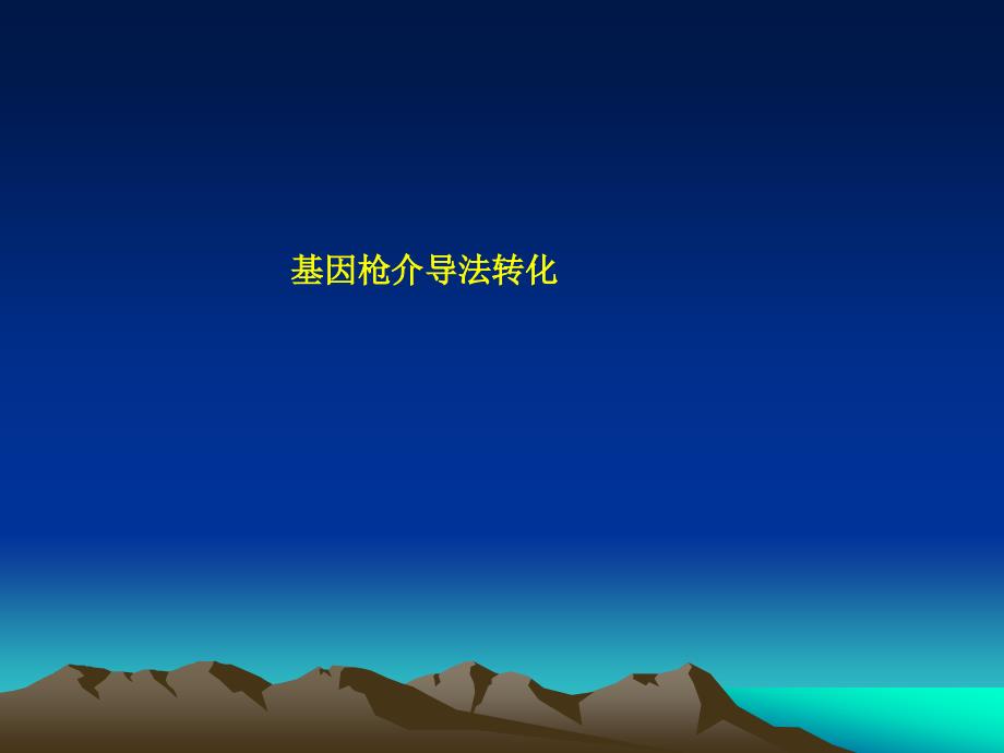 基因枪转化_第1页
