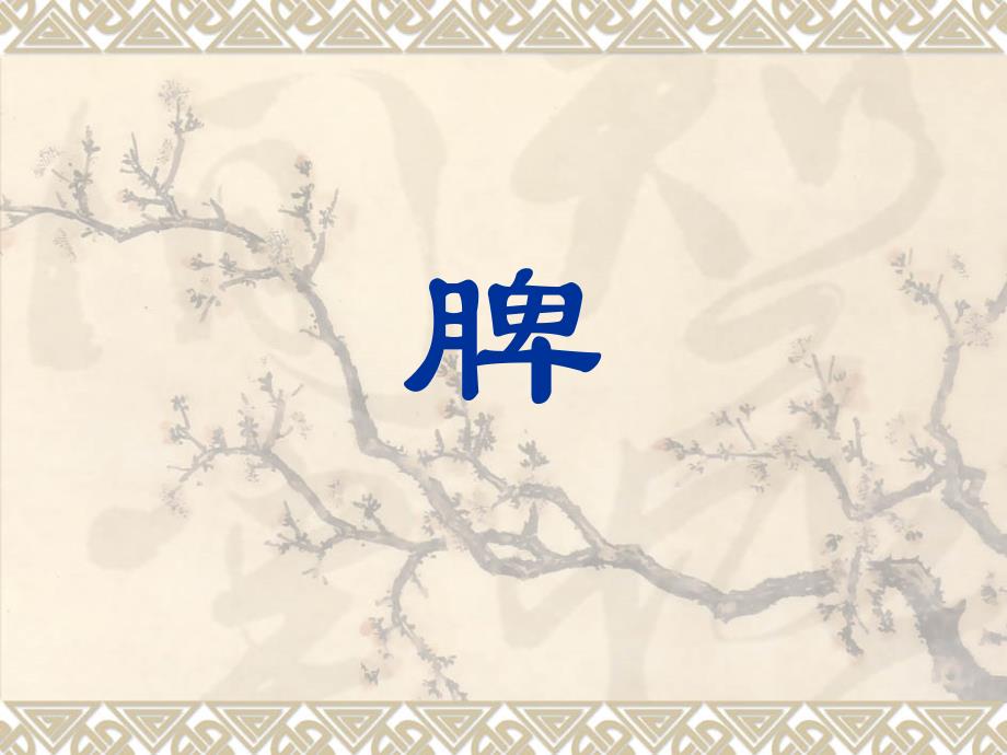 藏象学说4-脾_第1页