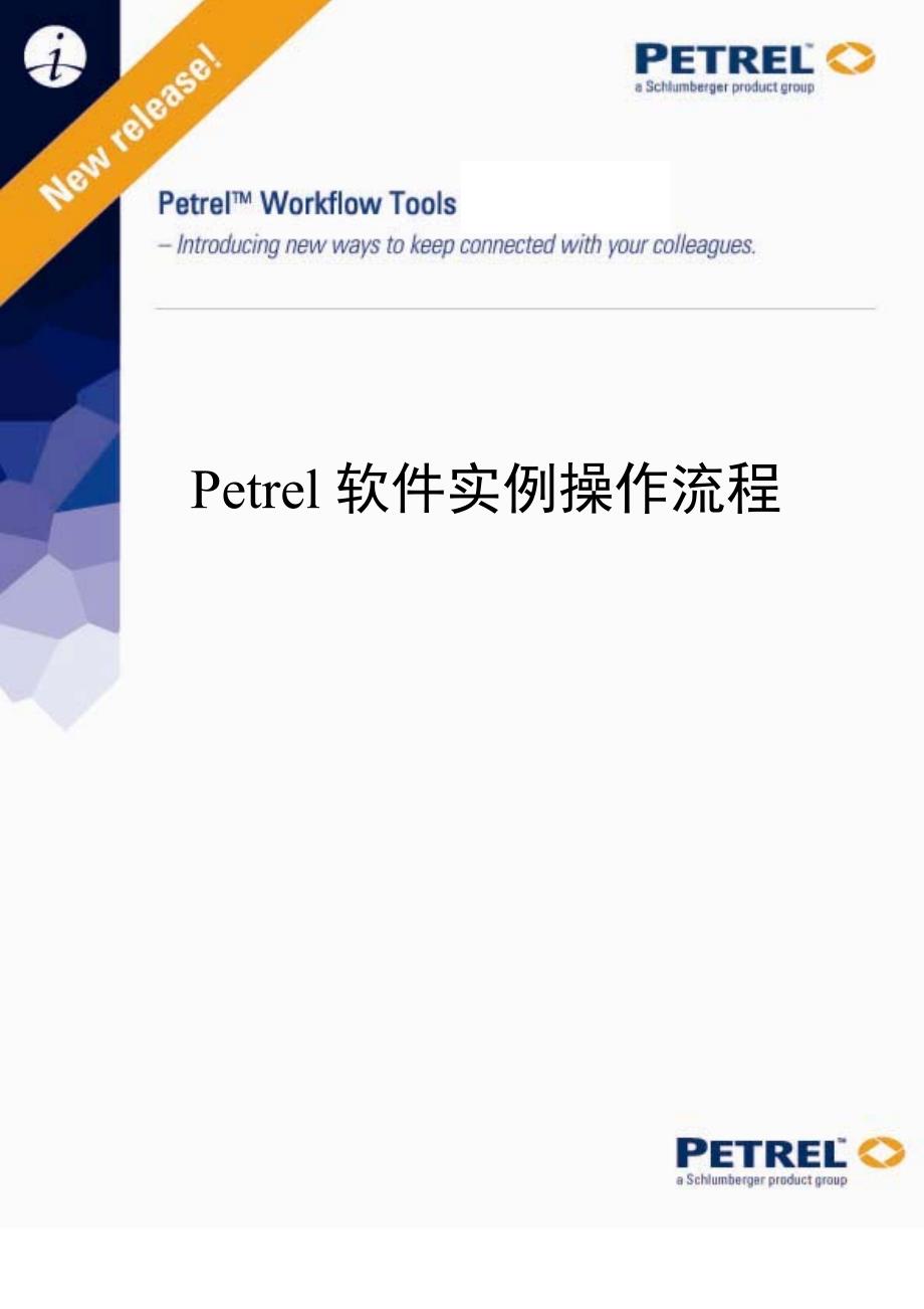流程管理流程再造Petrel软件实例操作流程_第1页