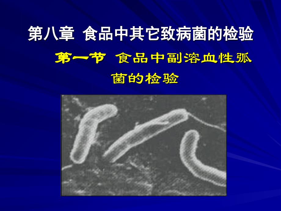 食品中副溶血性弧菌的检验知识分享_第1页