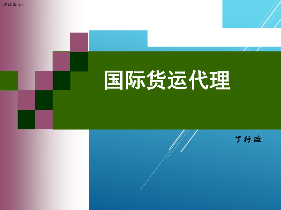 【海运 精】lesson2 班轮航线港口查询_第1页