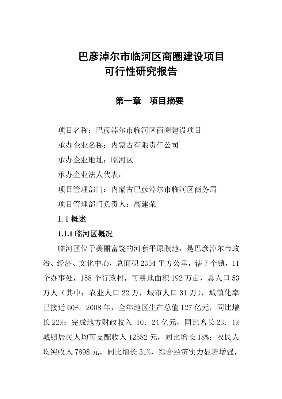 临河区商圈建设项目_第1页