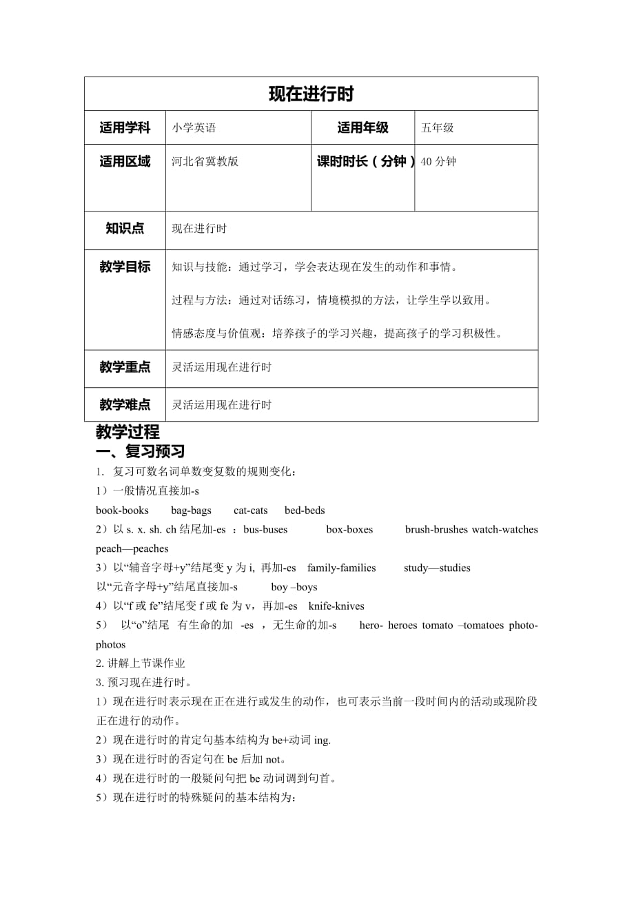 小学 现在进行时_第1页