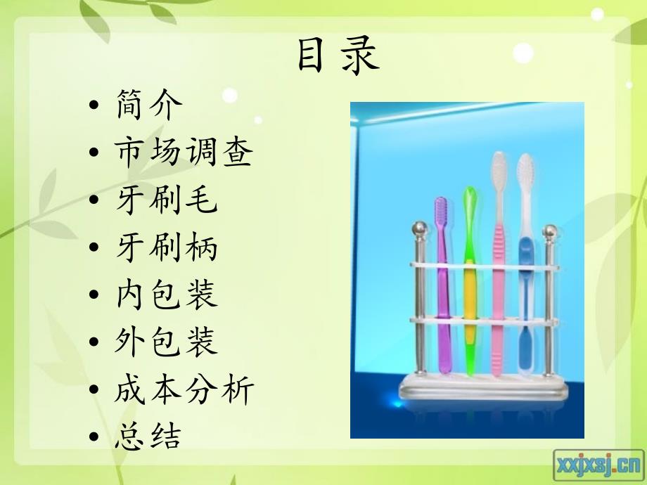 牙刷的结构工艺培训教材（PPT 41页)_第1页