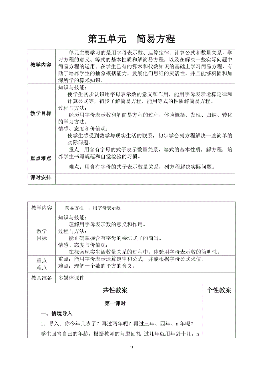 人教版五年级数学上册第五单元_第1页