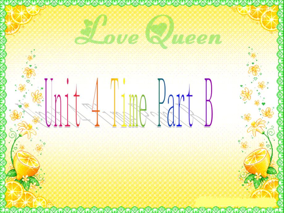 三年级英语下册 Unit 4 Time Part B课件2 闽教版（三起）-闽教版小学三年级下册英语课件_第1页