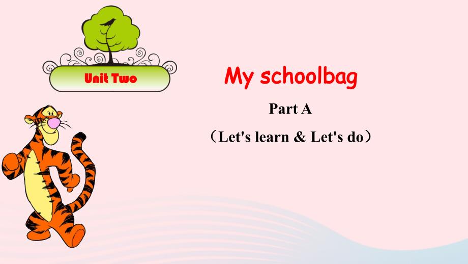 Part A Let's learn & Let's do 课件_第1页